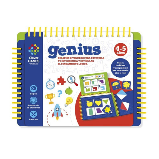 CLEVER GAMES GENIUS 4-5 AÑOS