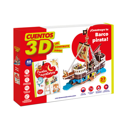 CUENTOS 3D - BARCO PIRATA