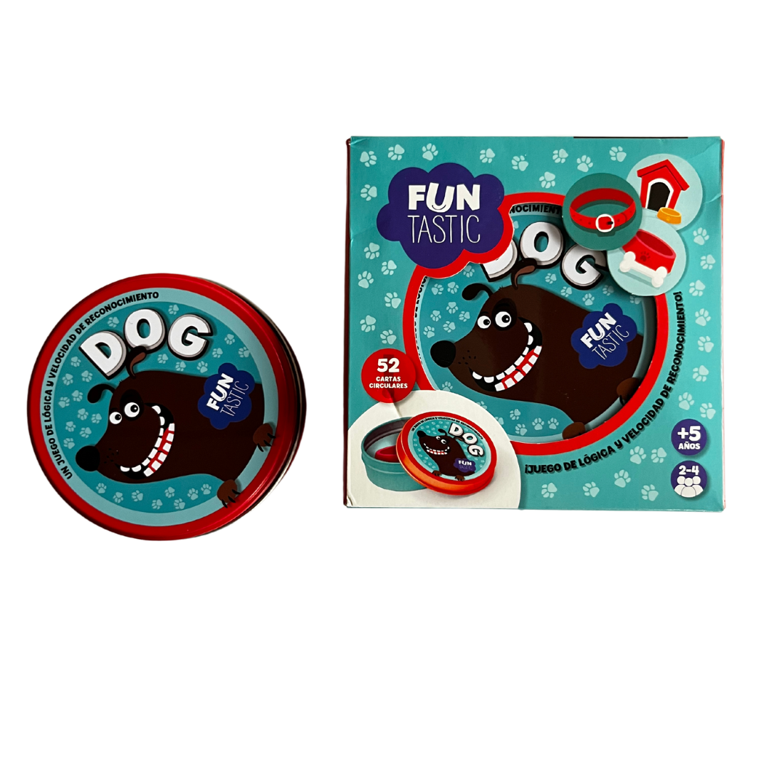 CARTAS REDONDAS FUNTASTIC - DOG con caja