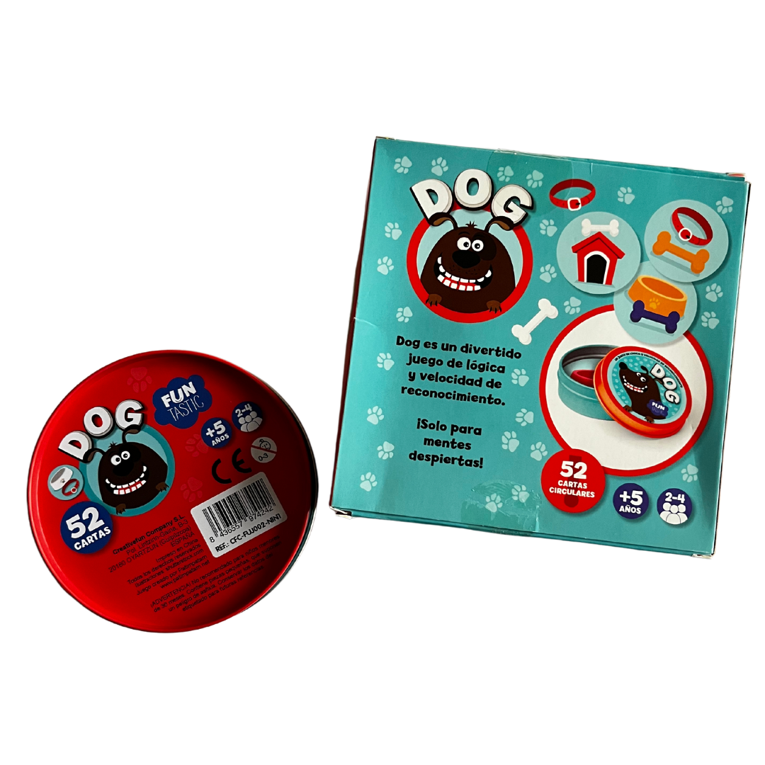 CARTAS REDONDAS FUNTASTIC - DOG con caja